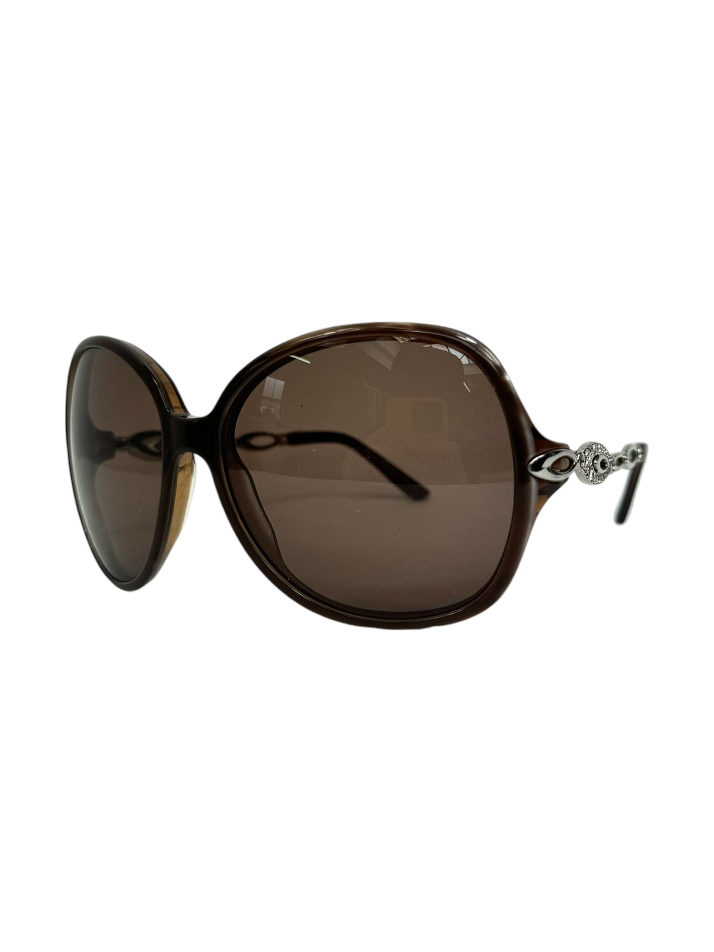 Bvlgari 5031/13 Crystal Embellished Oversized Sunglasses