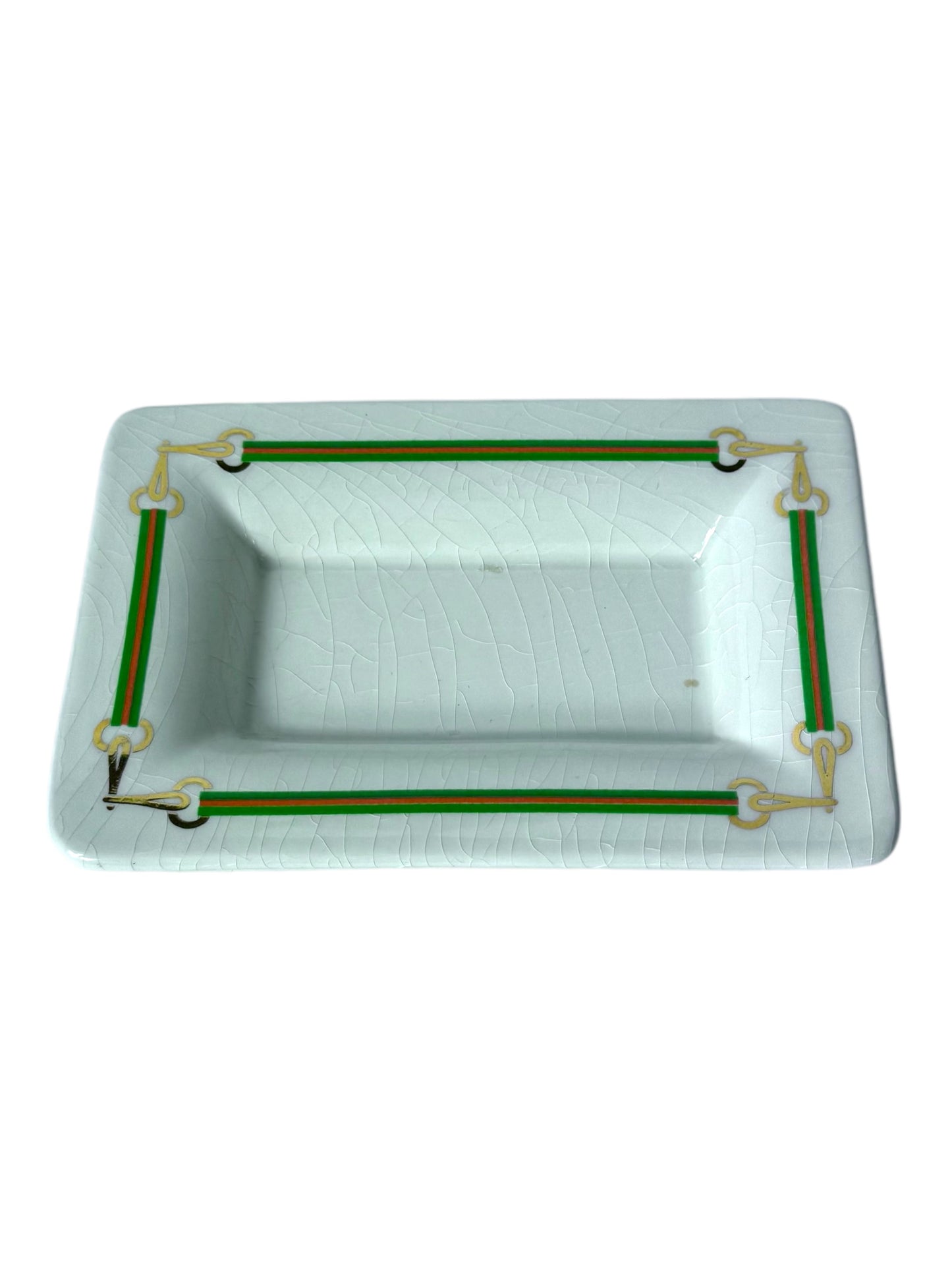 Gucci Vintage Web Horsebit Printed Trinket Tray