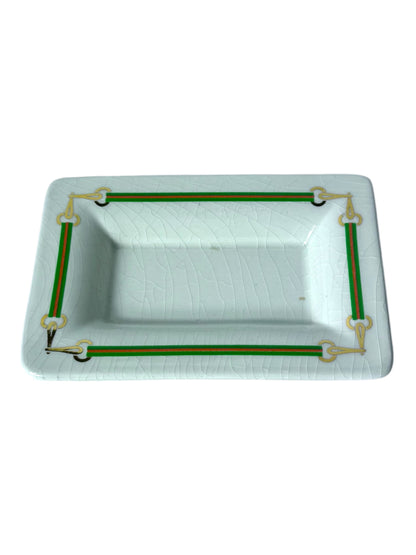 Gucci Vintage Web Horsebit Printed Trinket Tray