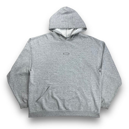 90's Oakley Software Centre Logo Hoodie (XL) | Default Title, Grey