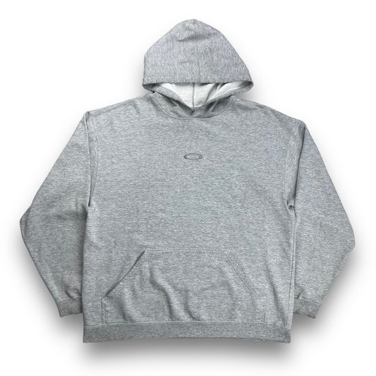 90's Oakley Software Centre Logo Hoodie (XL) | Default Title, Grey