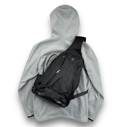 Quiksilver Black Multipocket Sling Bag | Default Title, Multicoloured