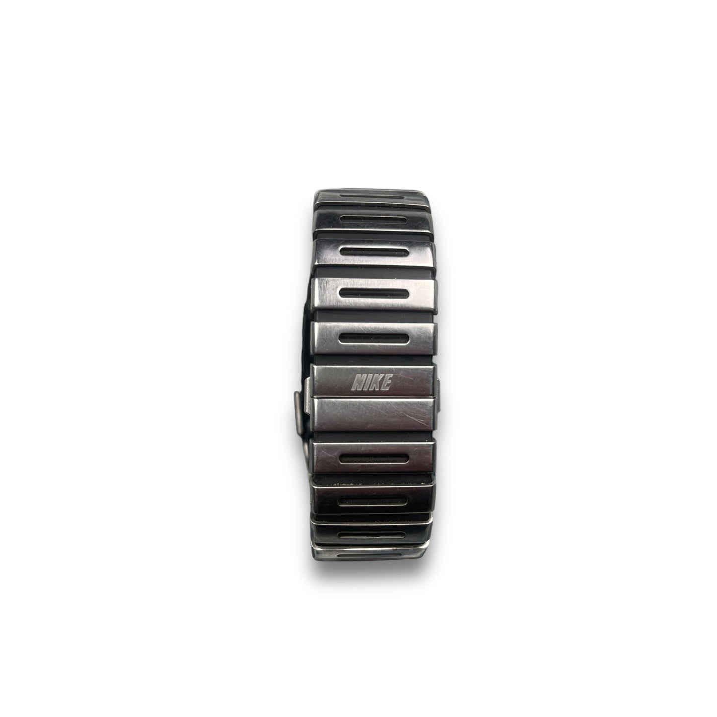 Early 2000's Nike D-Line Stainless-Steel Digital Watch | O/S, Tan