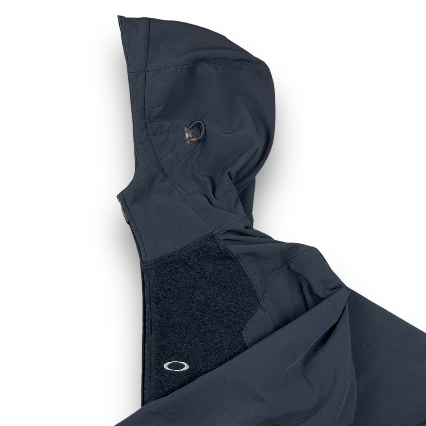Fall 2006 Oakley Technical Hooded Fleece Jacket (M) | Default Title, Black