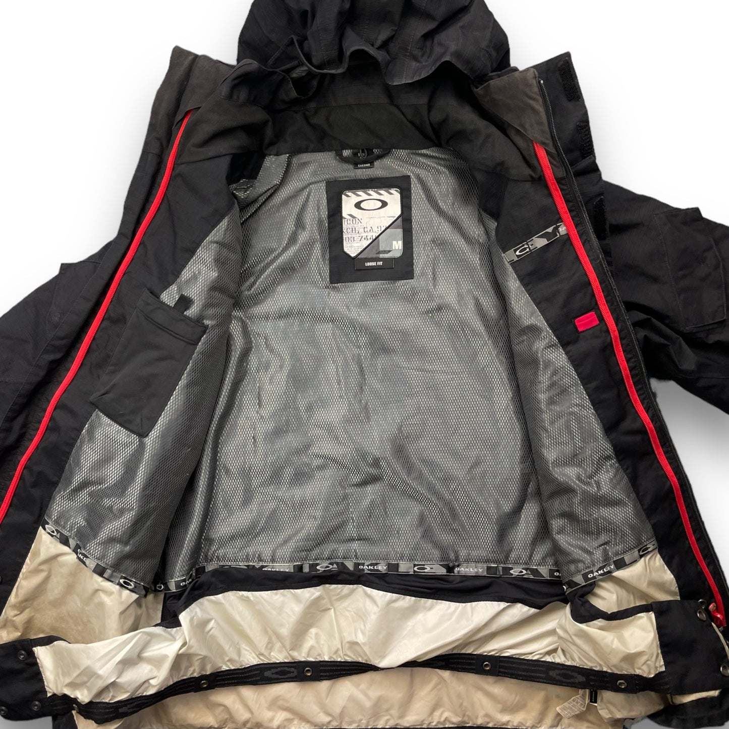 2008 Oakley Mulitpocket Ventilated Jacket (M) | Default Title, Red