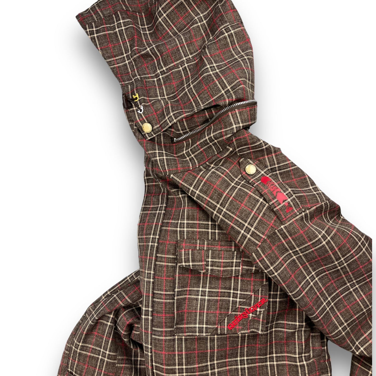 Quiksilver Utility 'Manille' Plaid Jacket (M) | Default Title, Multicoloured