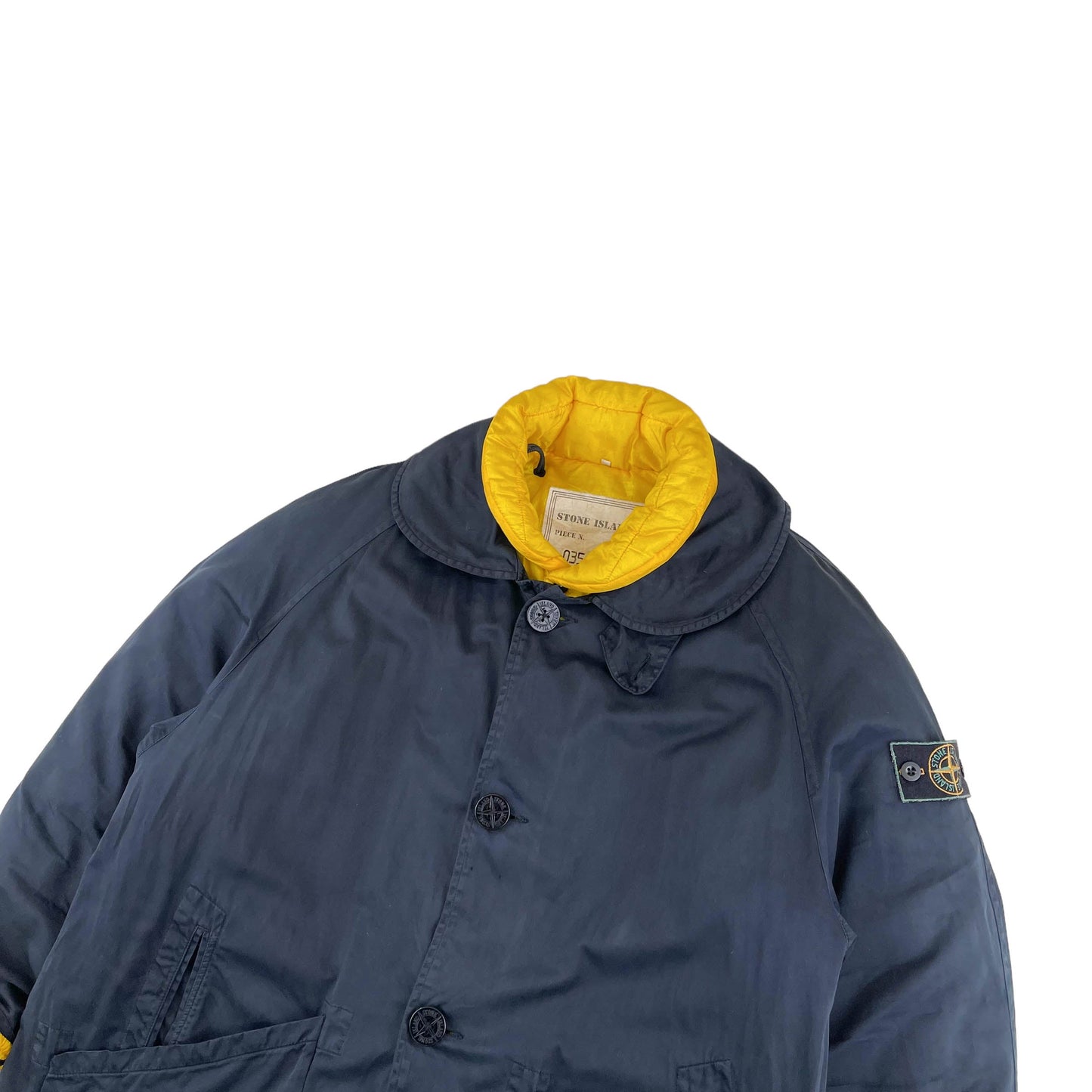 Vintage Stone Island Raso Gommato Black Cover (XL)