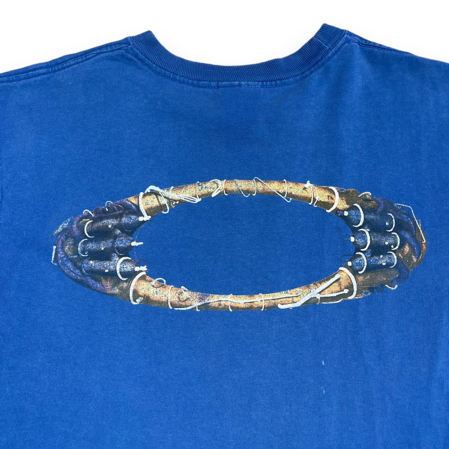 90's Oakley Software Bionic T-Shirt (M) | Default Title, Blue