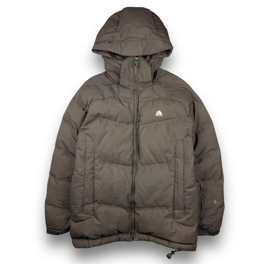Nike ACG Brown Down Filled Puffer Jacket (L) | Default Title, Brown