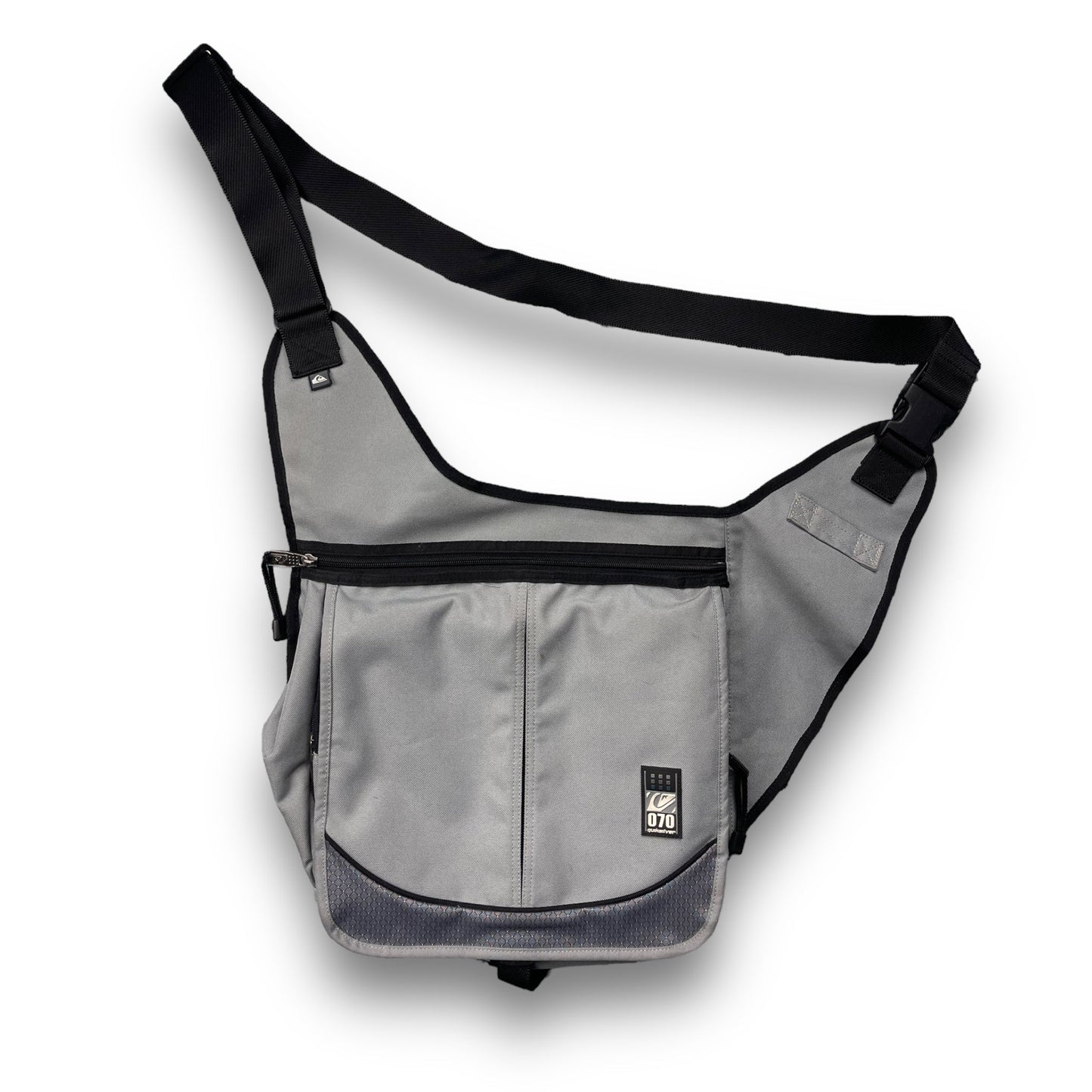 Quiksilver 'Flintstone' Messenger Bag | O/S, Silver