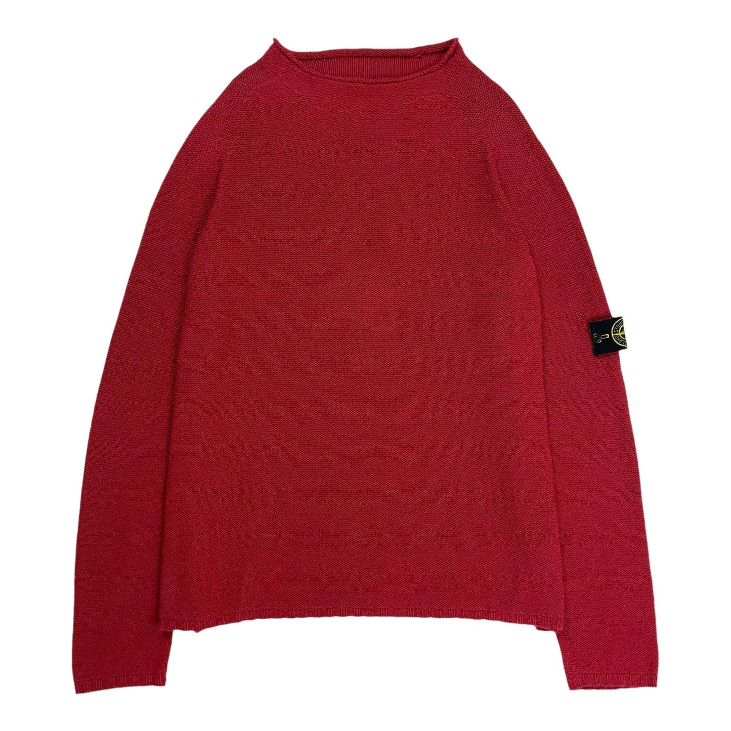Vintage Stone Island Knit, Size Large | O/S, Red