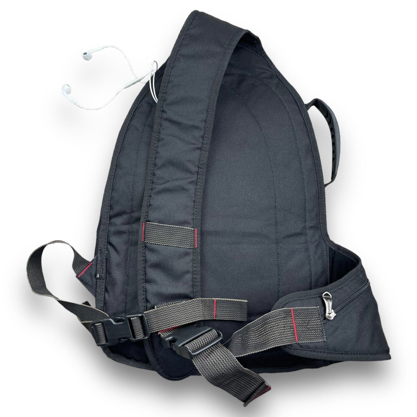 Quiksilver Black Multipocket Sling Bag | Default Title, Multicoloured