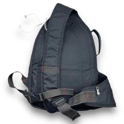 Quiksilver Black Multipocket Sling Bag | Default Title, Multicoloured