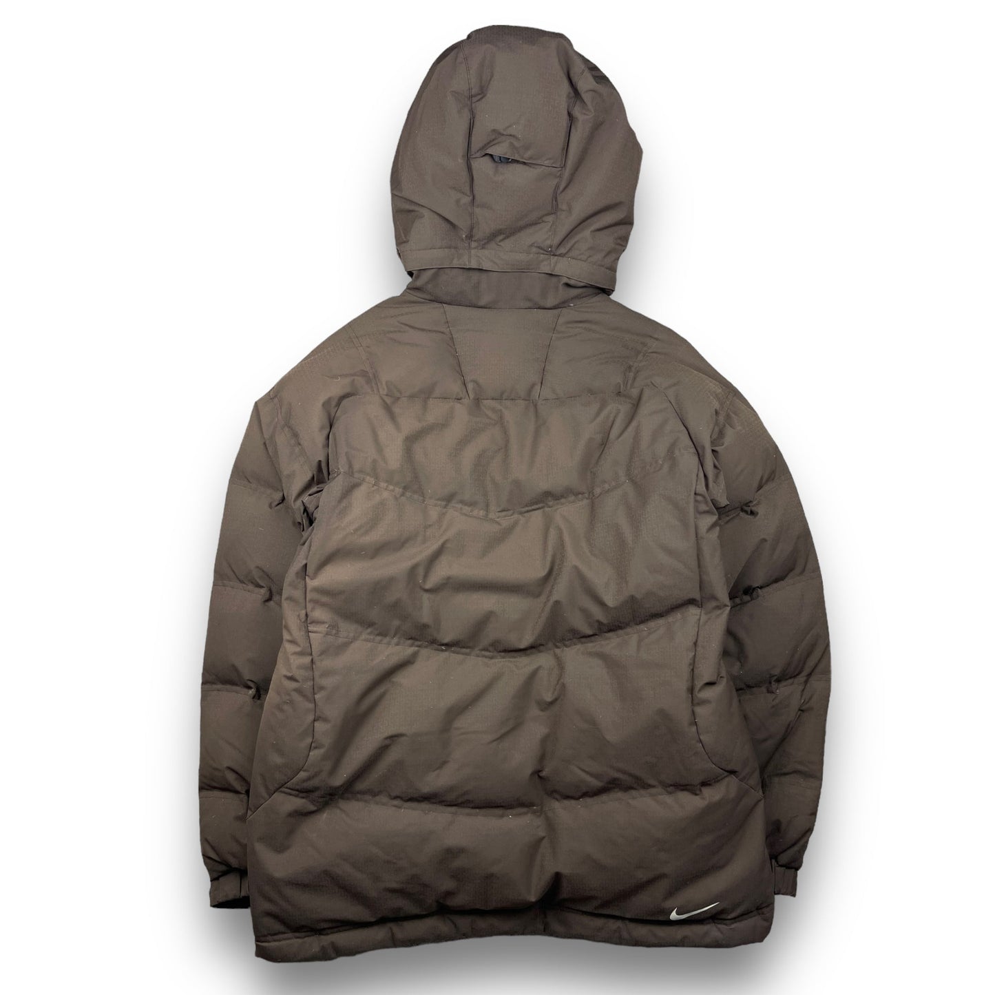 Nike ACG Brown Down Filled Puffer Jacket (L) | Default Title, Brown