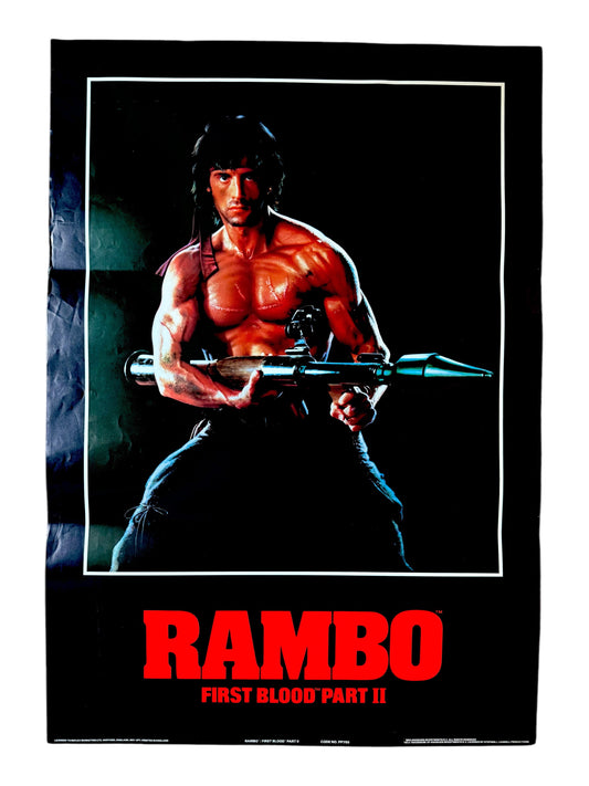 Sylvester Stallone 'Rambo: First Blood Part II' Poster