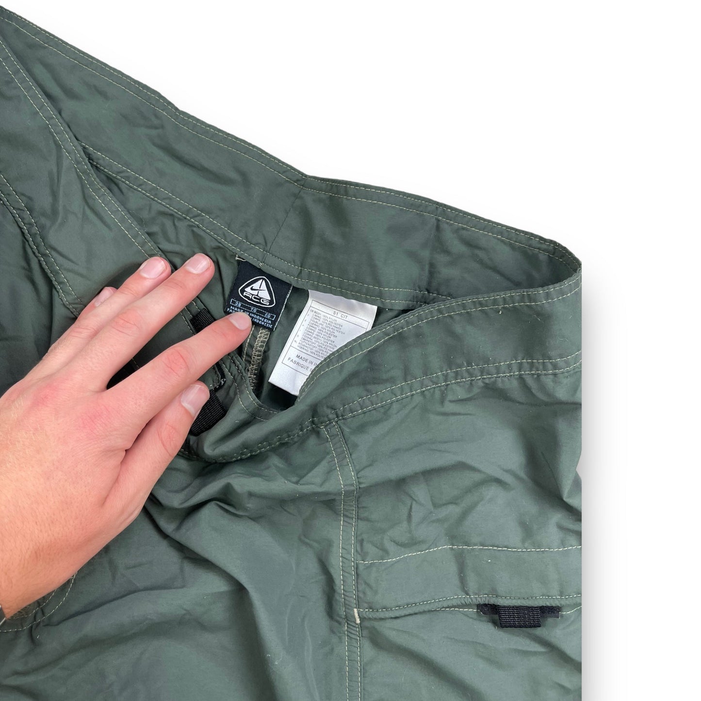 2001 Nike ACG Cargo Shorts | Default Title, Green