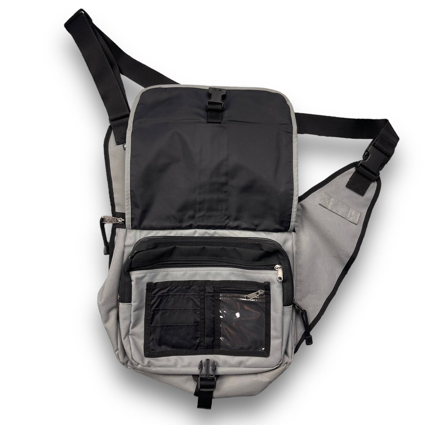 Quiksilver 'Flintstone' Messenger Bag | O/S, Silver