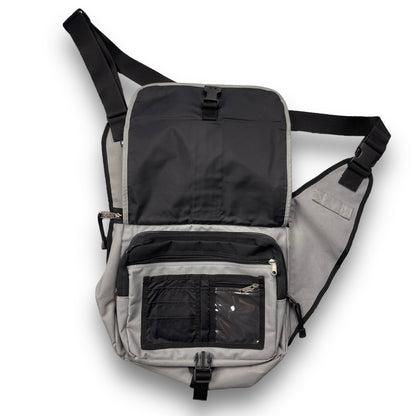 Quiksilver 'Flintstone' Messenger Bag | O/S, Silver