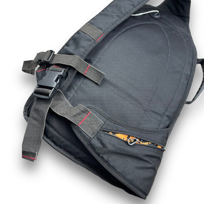 Quiksilver Black Multipocket Sling Bag | Default Title, Multicoloured