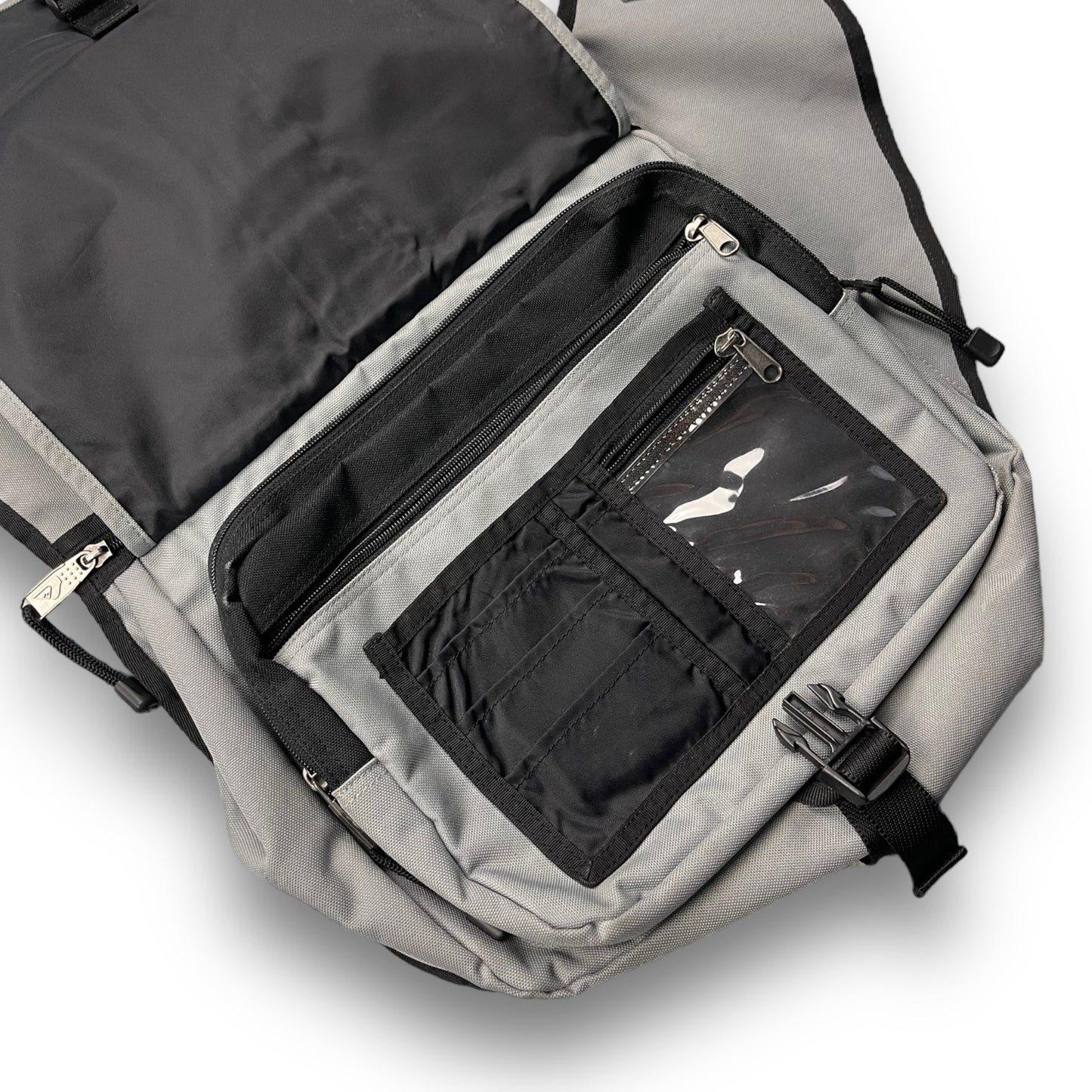 Quiksilver 'Flintstone' Messenger Bag | O/S, Silver
