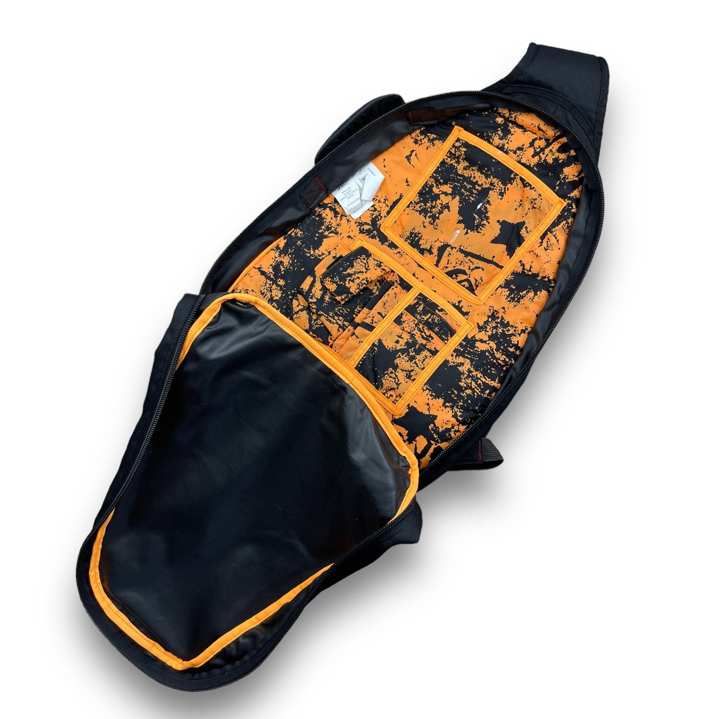 Quiksilver Black Multipocket Sling Bag | Default Title, Multicoloured