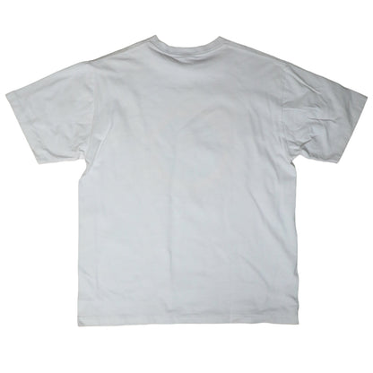 Stussy Men's Short Sleeve GOLD logo white tshirt