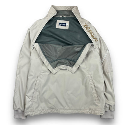 2000's Billabong Asymmetric Dual Zip Jacket (L) | Default Title, Beige