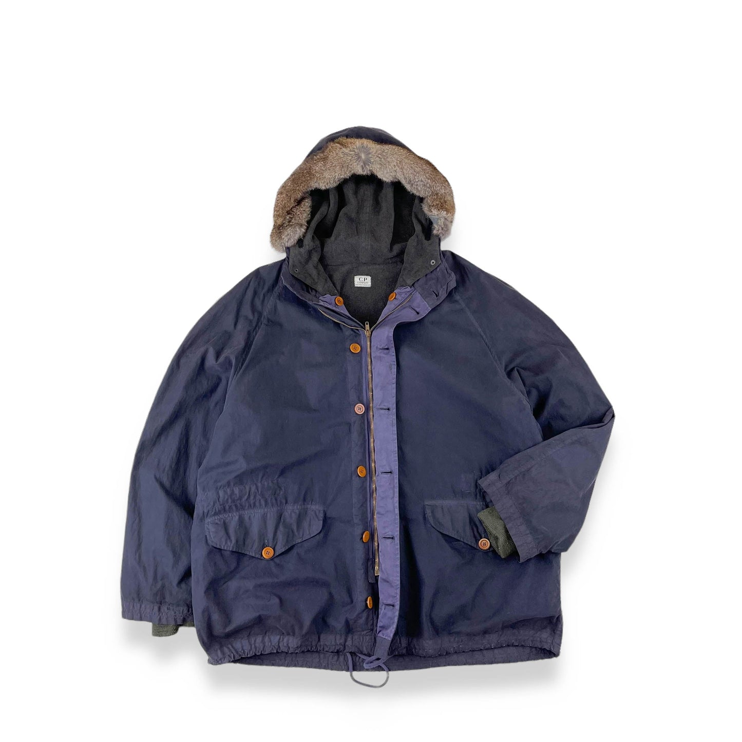 Vintage CP Company Rubber Wool Jacket (XL)