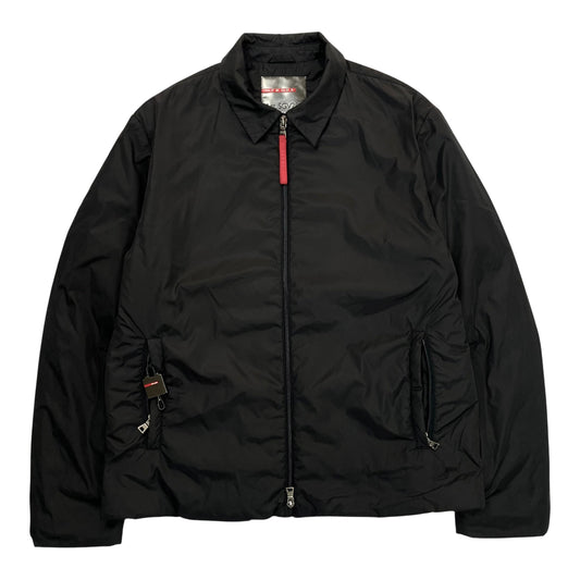 Vintage Prada Sport Nylon Jacket, Size Large | O/S, Black