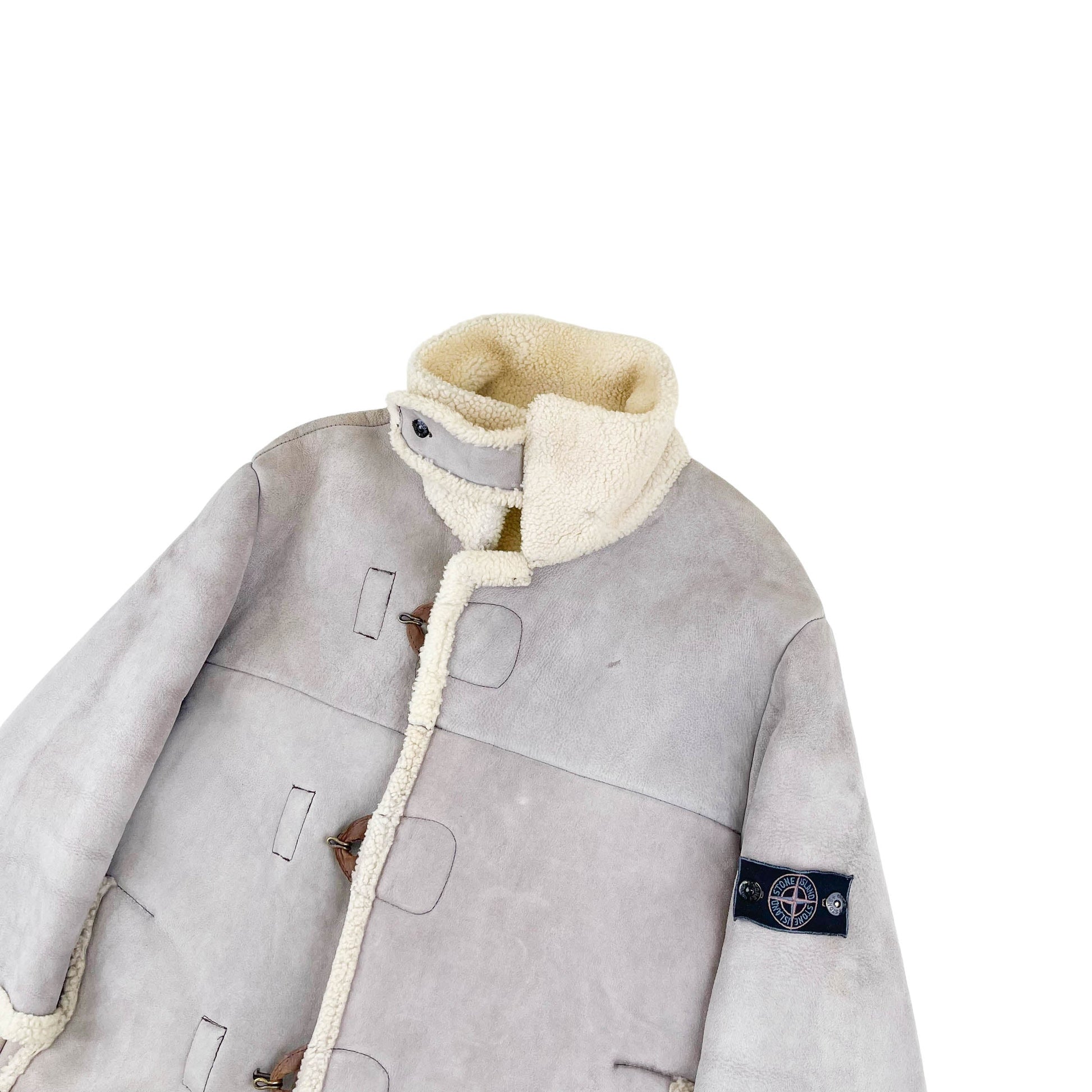 Vintage Stone Island Shearling Jacket (L) – Known Source