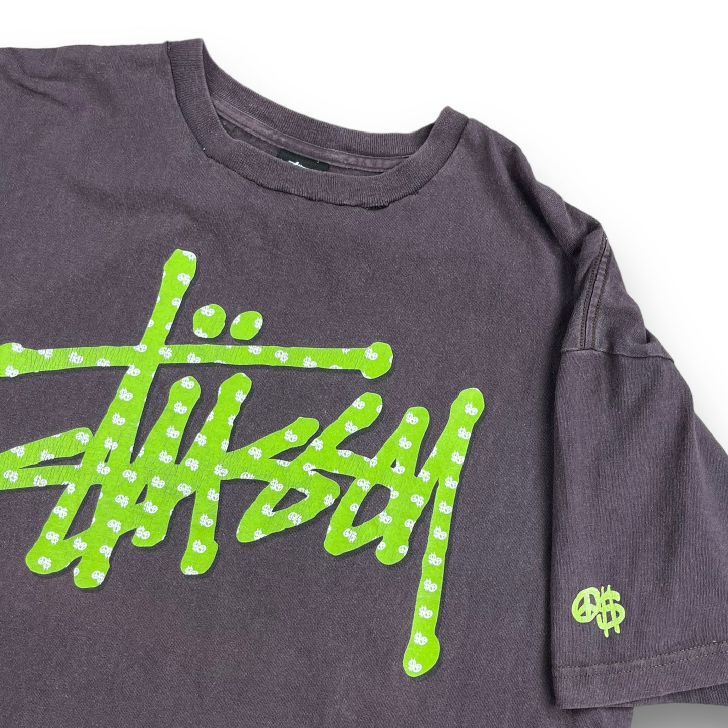 Stussy Peace & Money T-shirt (XL) | Default Title, Multicoloured