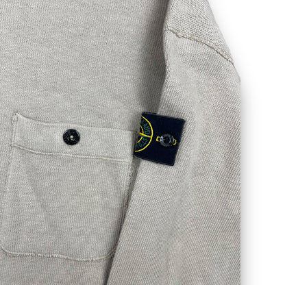 SS 2003 Stone Island Full Zip Jumper (XL) | Default Title, Beige