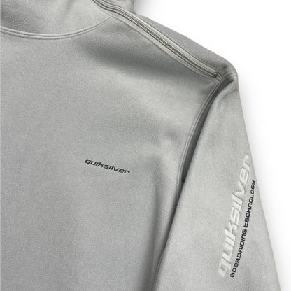 Quiksilver Shoulder Zip Fleece Hoodie Grey (XL) | Default Title, Multicoloured