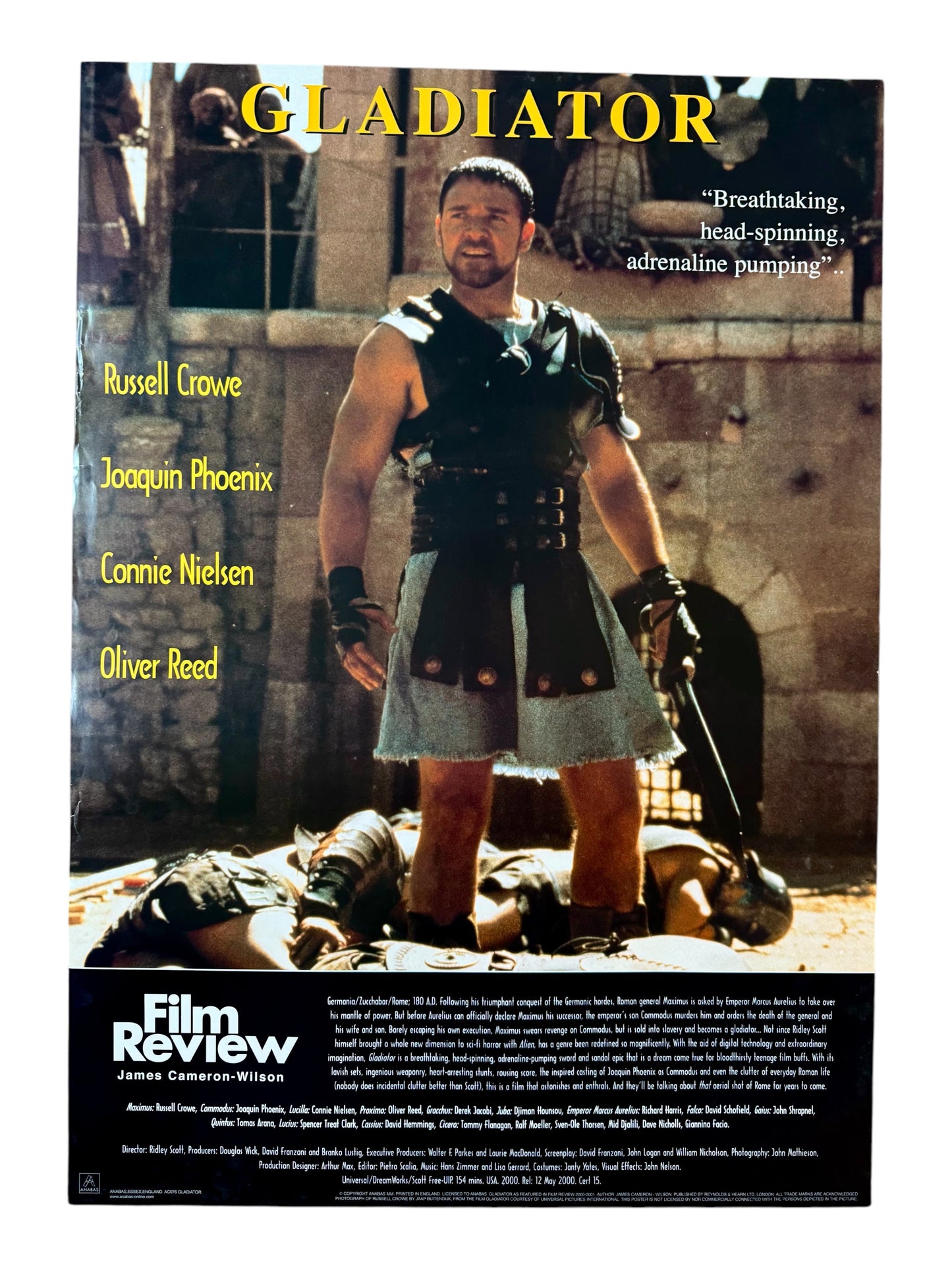 Gladiator Film Review Poster