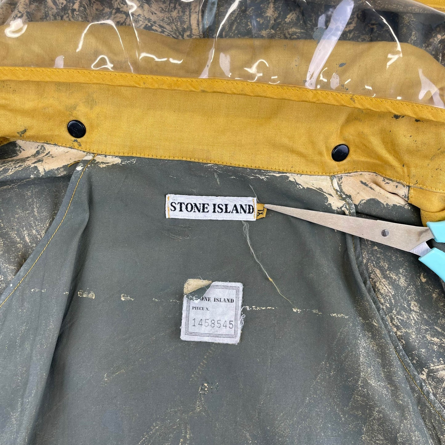 Vintage Stone Island Rain Cap Jacket (XL)
