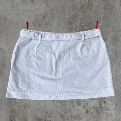 PRADA SPORT COTTON MINI SKIRT - M