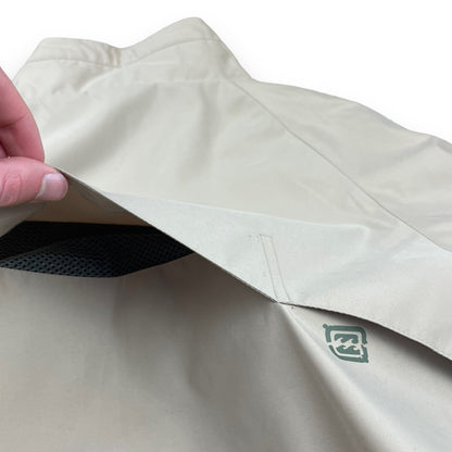 2000's Billabong Asymmetric Dual Zip Jacket (L) | Default Title, Beige