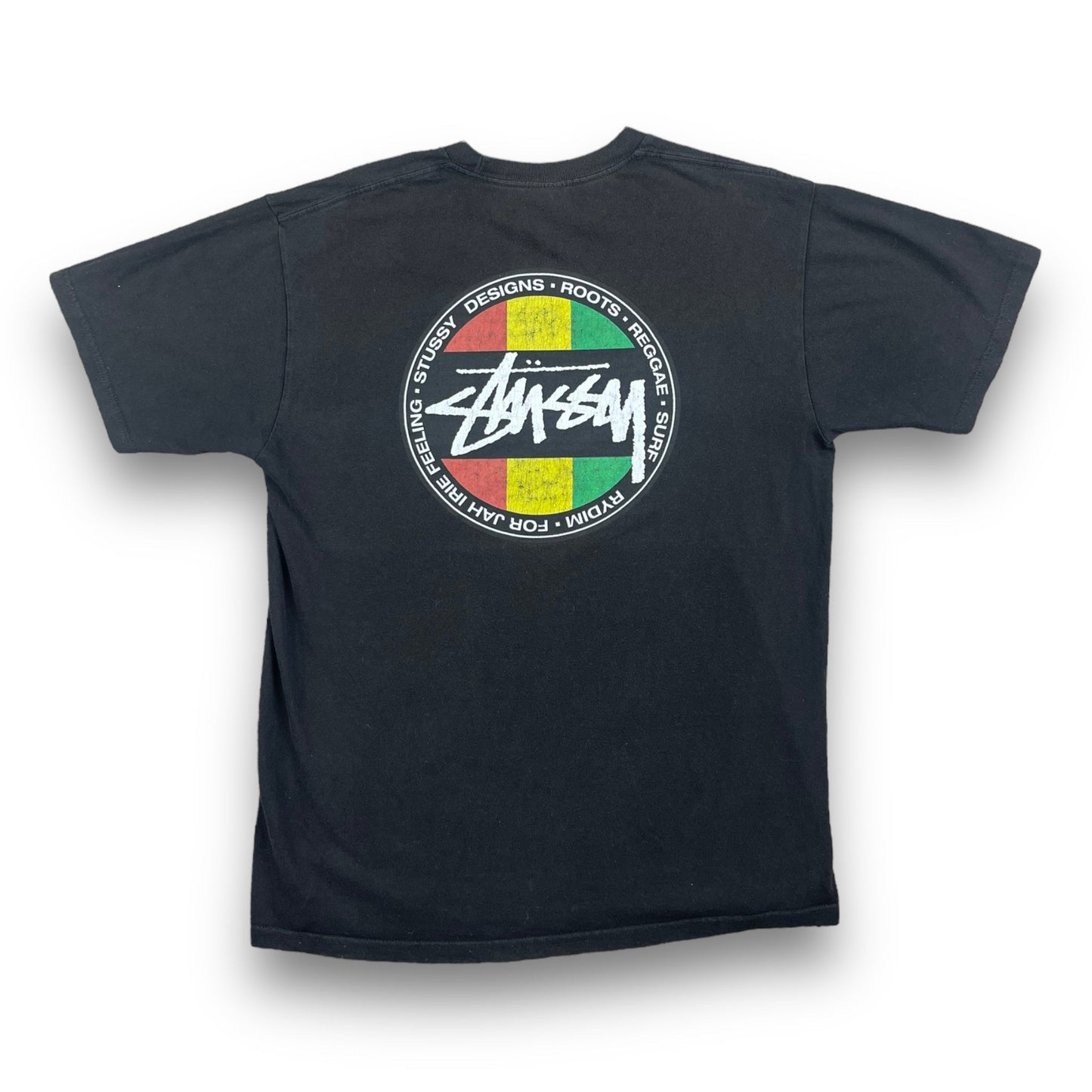 Stussy Reggae Roots Irie T-shirt (M) | Default Title, Black
