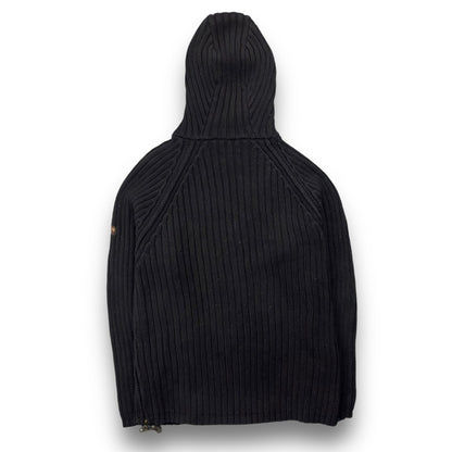 2000's Schott NYC Dual Zip Knitted Balaclava Hoodie | Default Title, Multicoloured