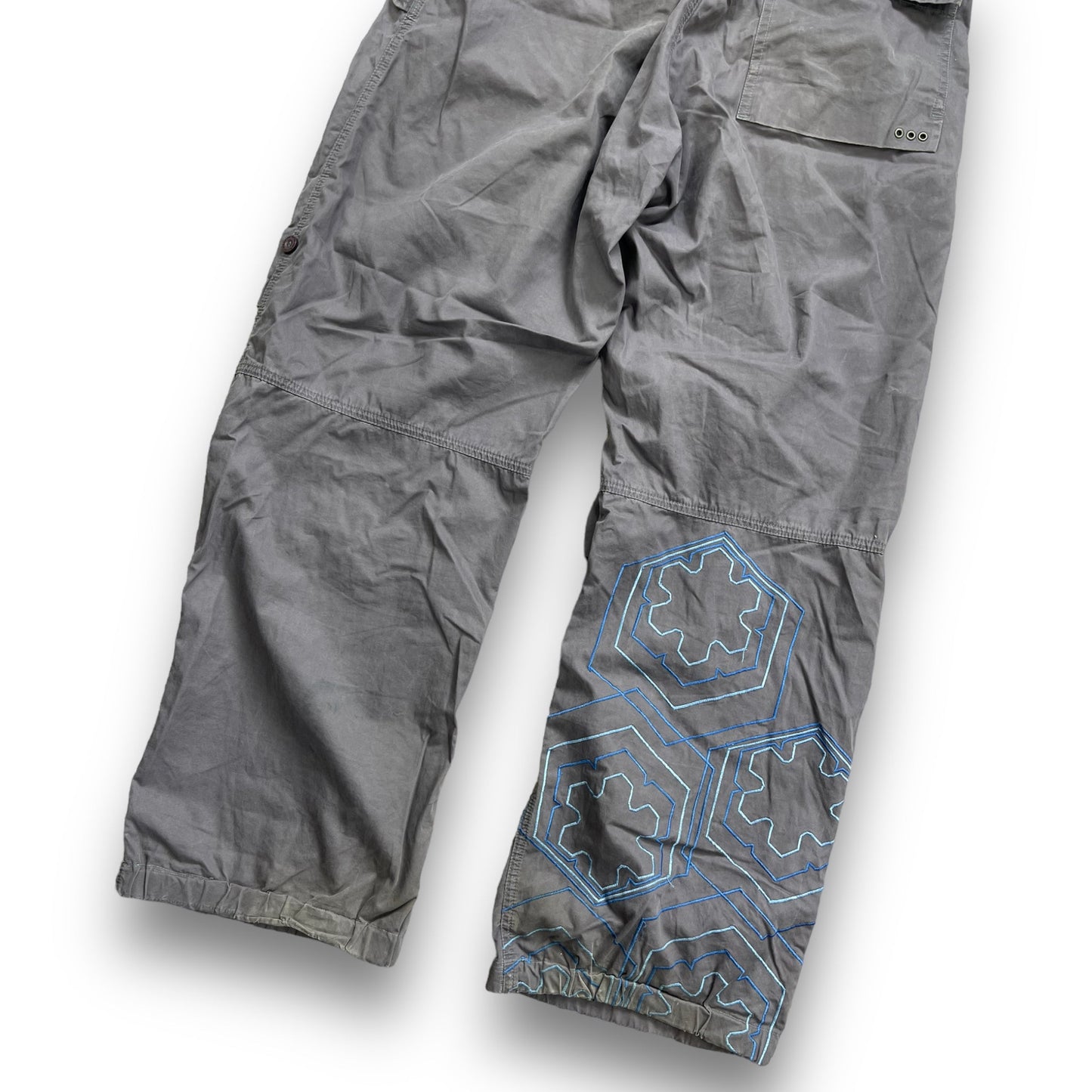 Maharishi Hexagon Print Snopants (M) | Default Title, Blue