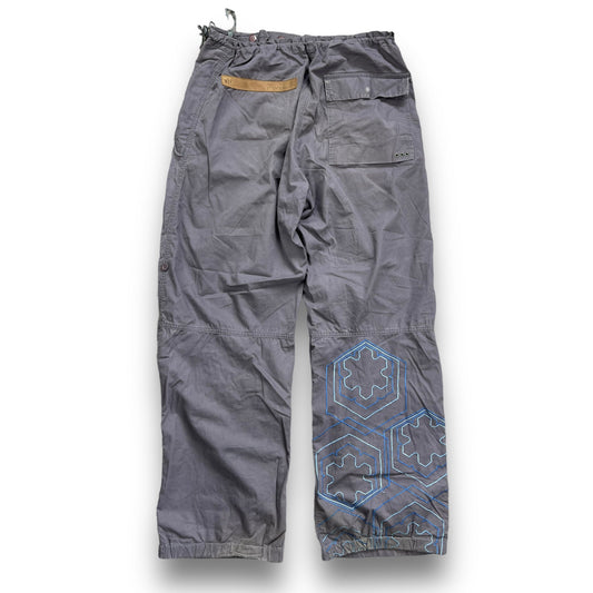 Maharishi Hexagon Print Snopants (M) | Default Title, Blue