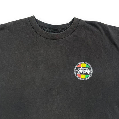 Stussy Reggae Roots Irie T-shirt (M) | Default Title, Black