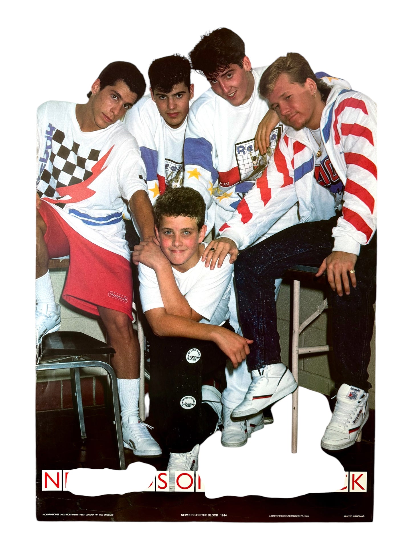 New Kids on the Block Group Photo Poster