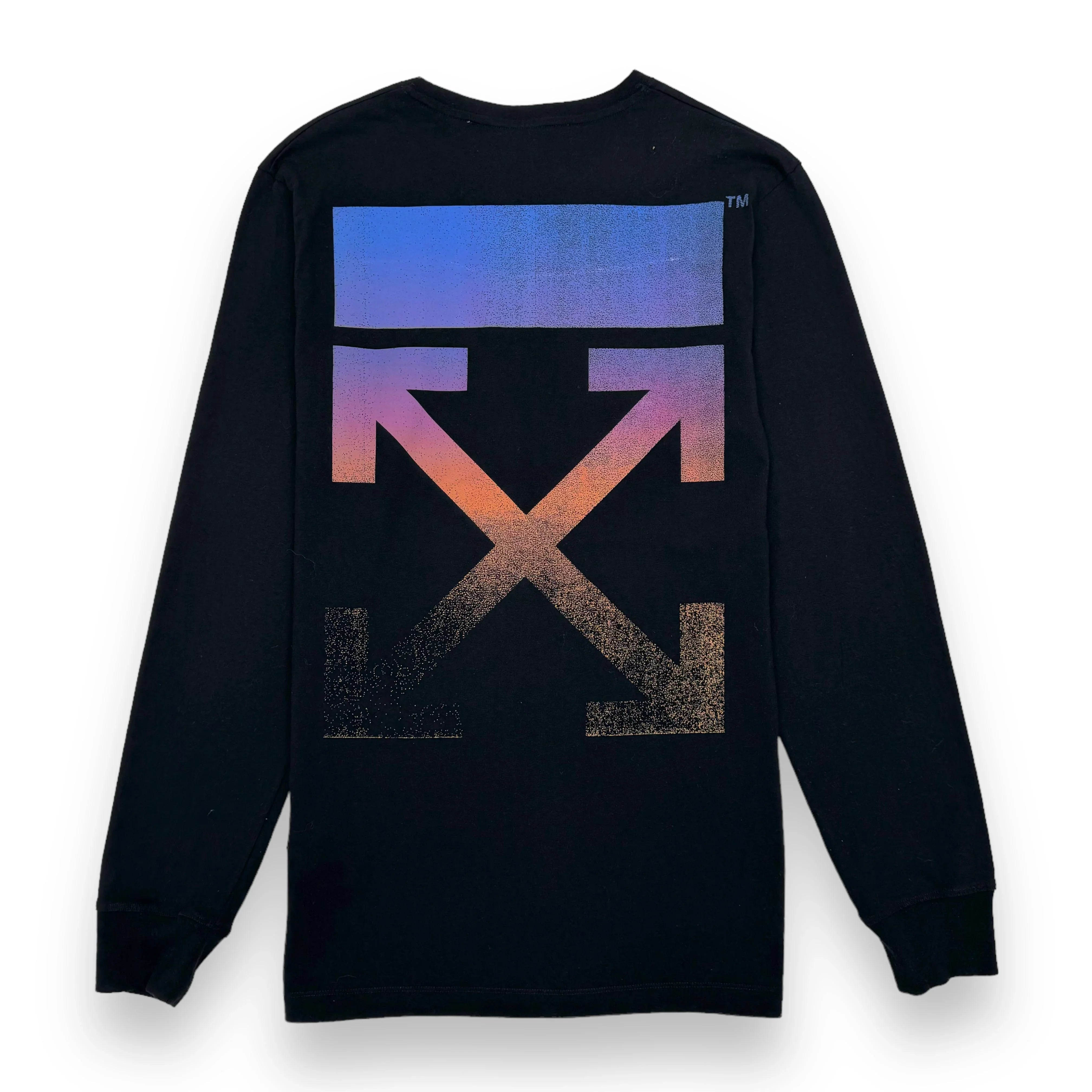 Long Sleeve Off White Triangle Tee Buy Off-White White Triangle