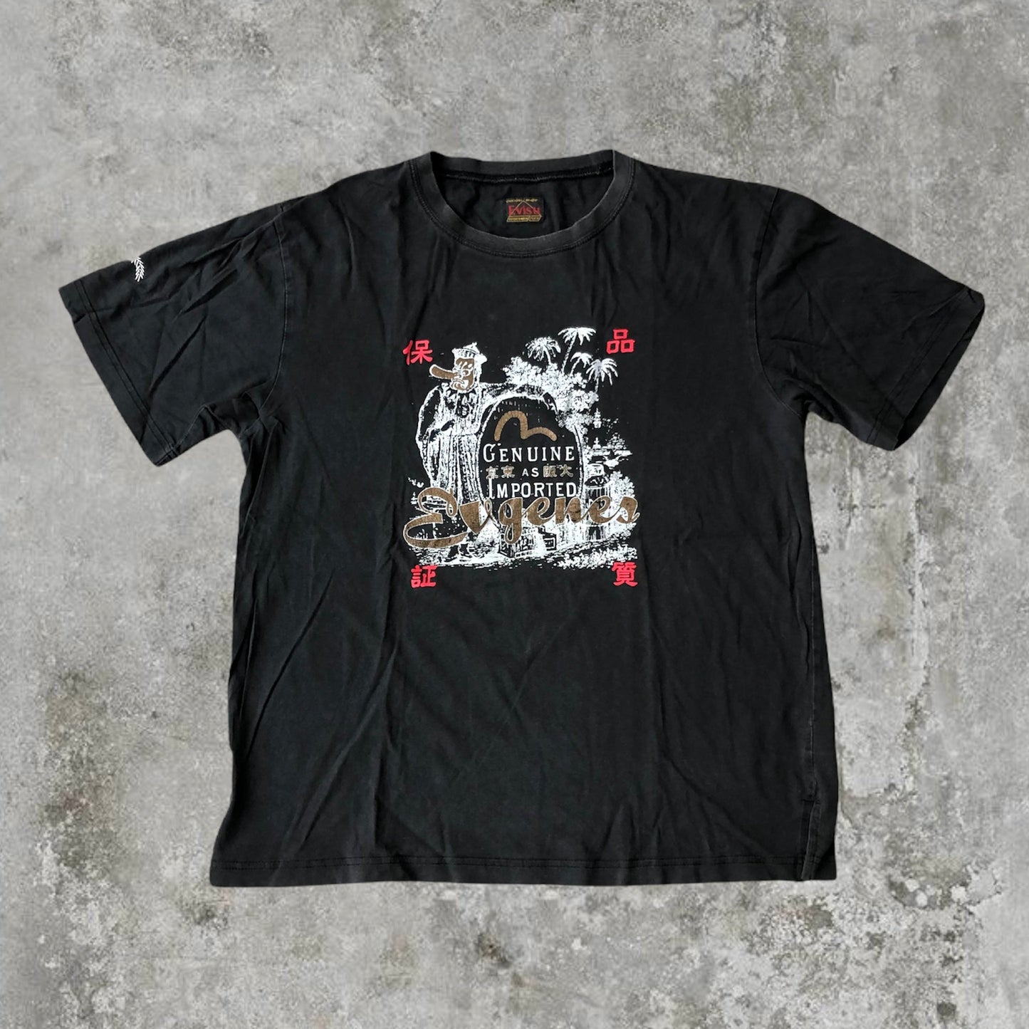 Evisu Tee | Default Title, Black