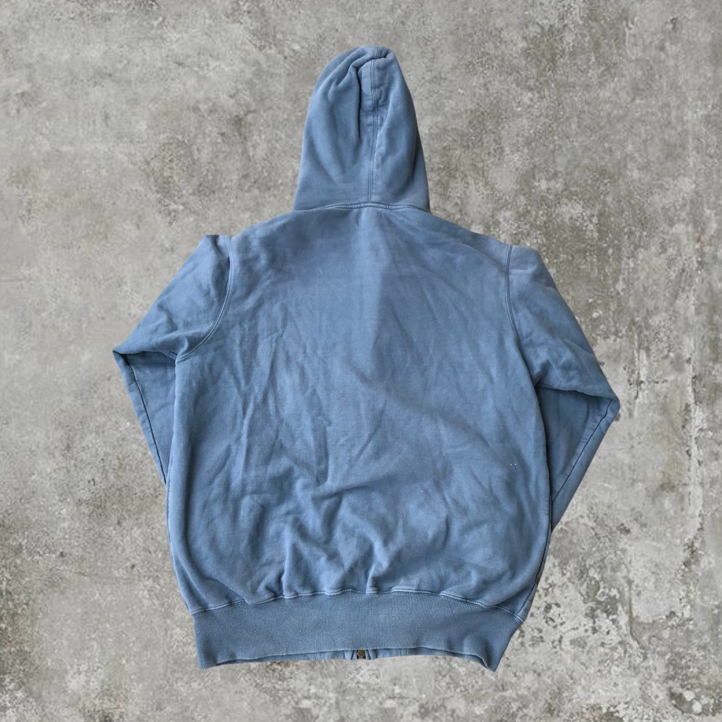 Maharishi Spell-out Zip-Up Hoodie | Default Title, Blue