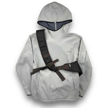 Quiksilver Shoulder Zip Fleece Hoodie Grey (XL) | Default Title, Multicoloured
