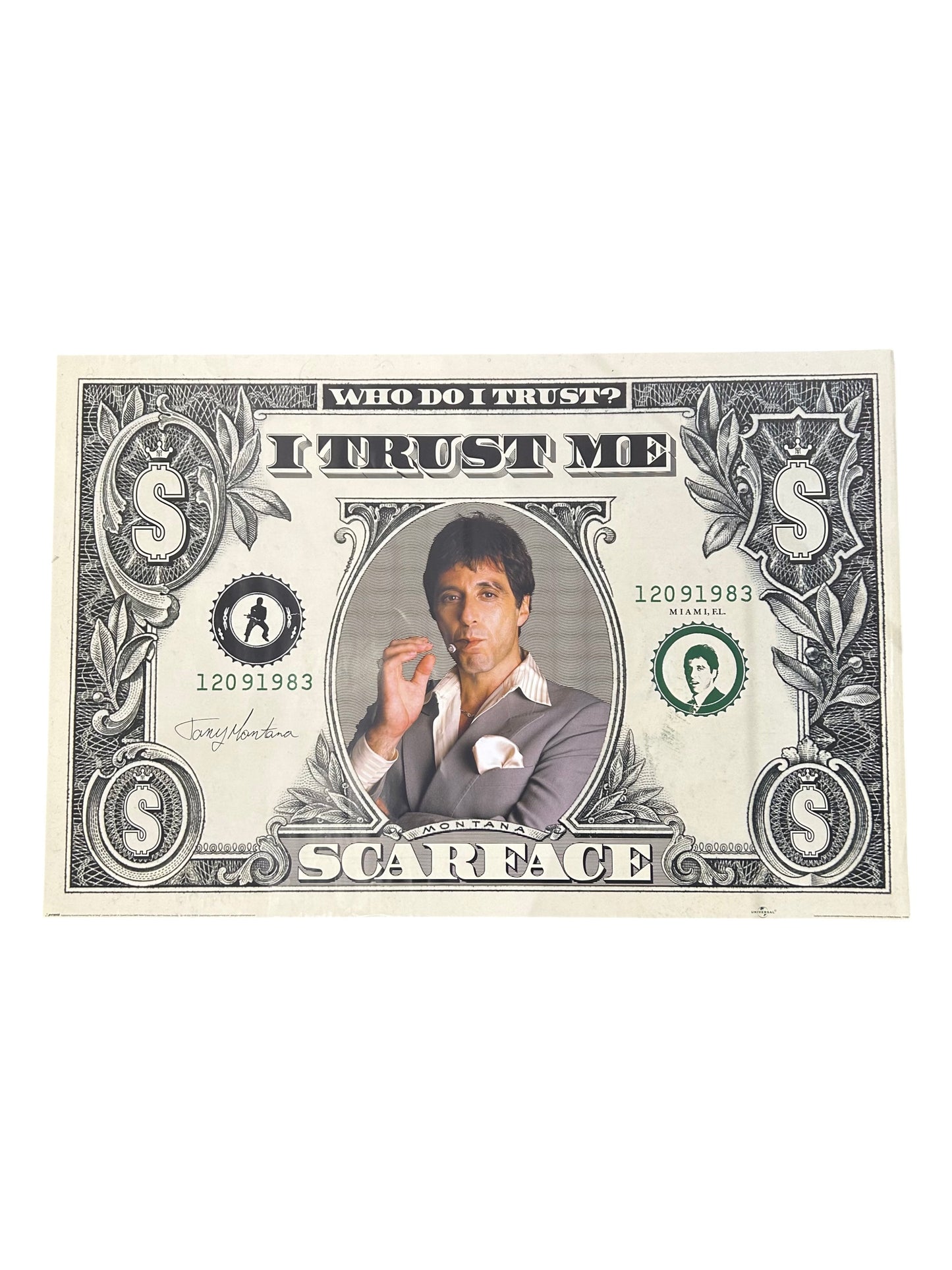 Scarface "Who Do I Trust?" Poster