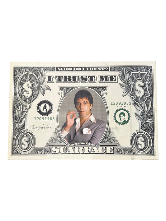 Scarface "Who Do I Trust?" Poster