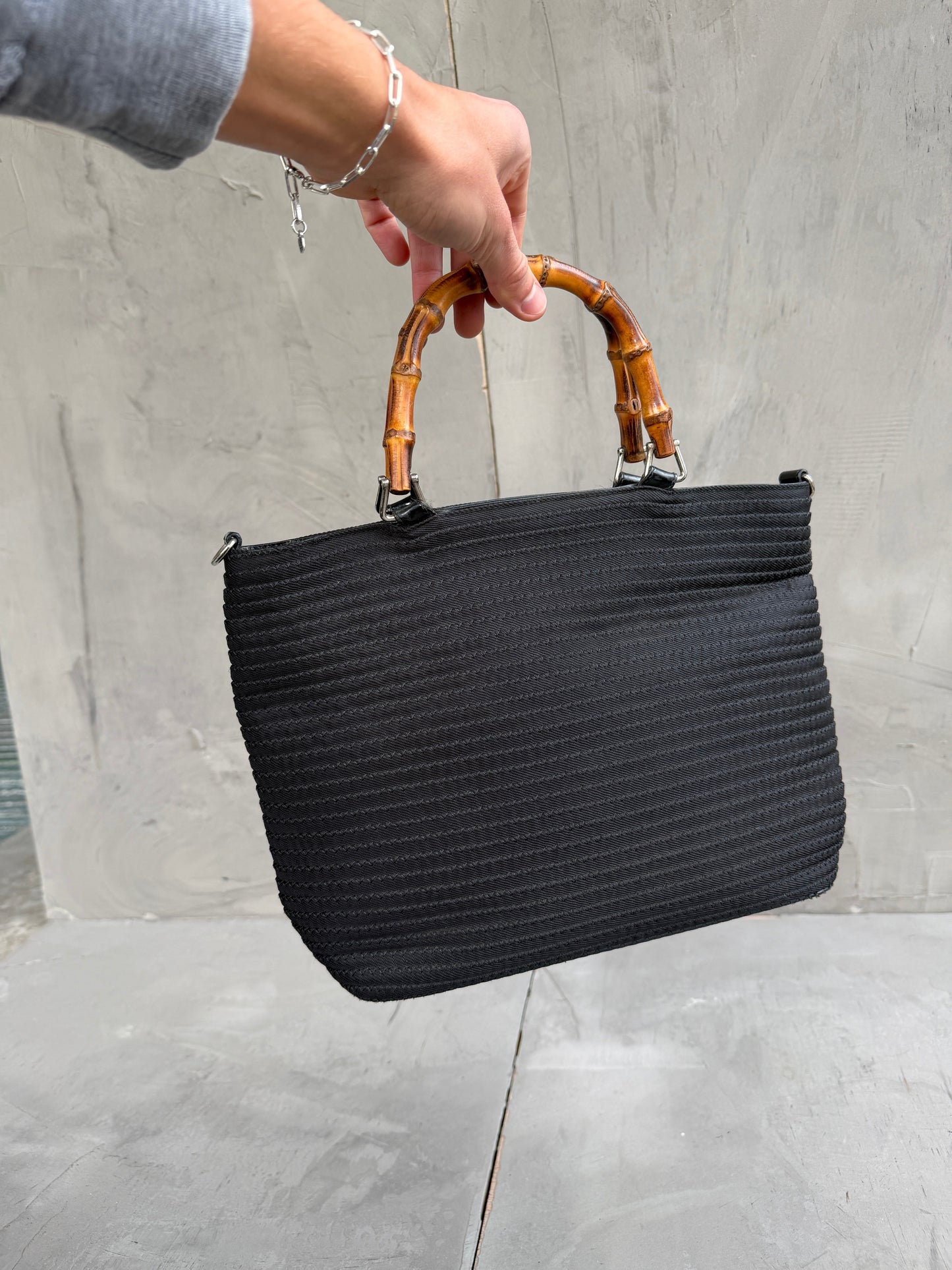 Gucci by Tom Ford Bamboo Handle Handbag